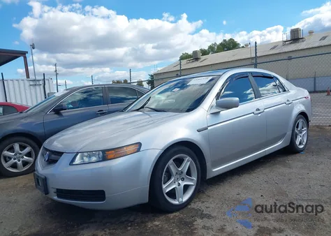 2006 Acura Tl из США, поврежденный, VIN 19UUA66266A043577